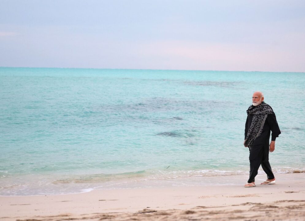 PM Modi Explores Undersea Beauty During Lakshadweep Visit