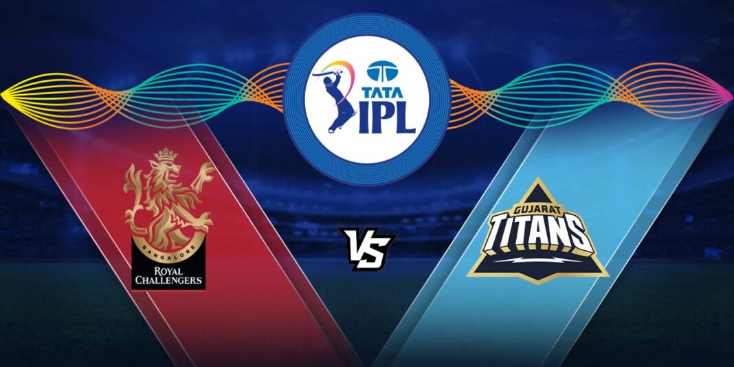 Tomorrow's IPL Match: Gujarat Titans (GT) vs Royal Challengers Bengaluru (RCB)