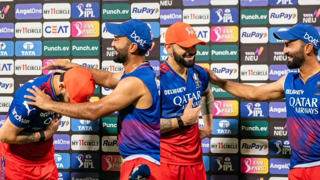 Virat Kohli and Dinesh Karthik Orange Cap Gesture: A Heartwarming Moment in IPL 2024